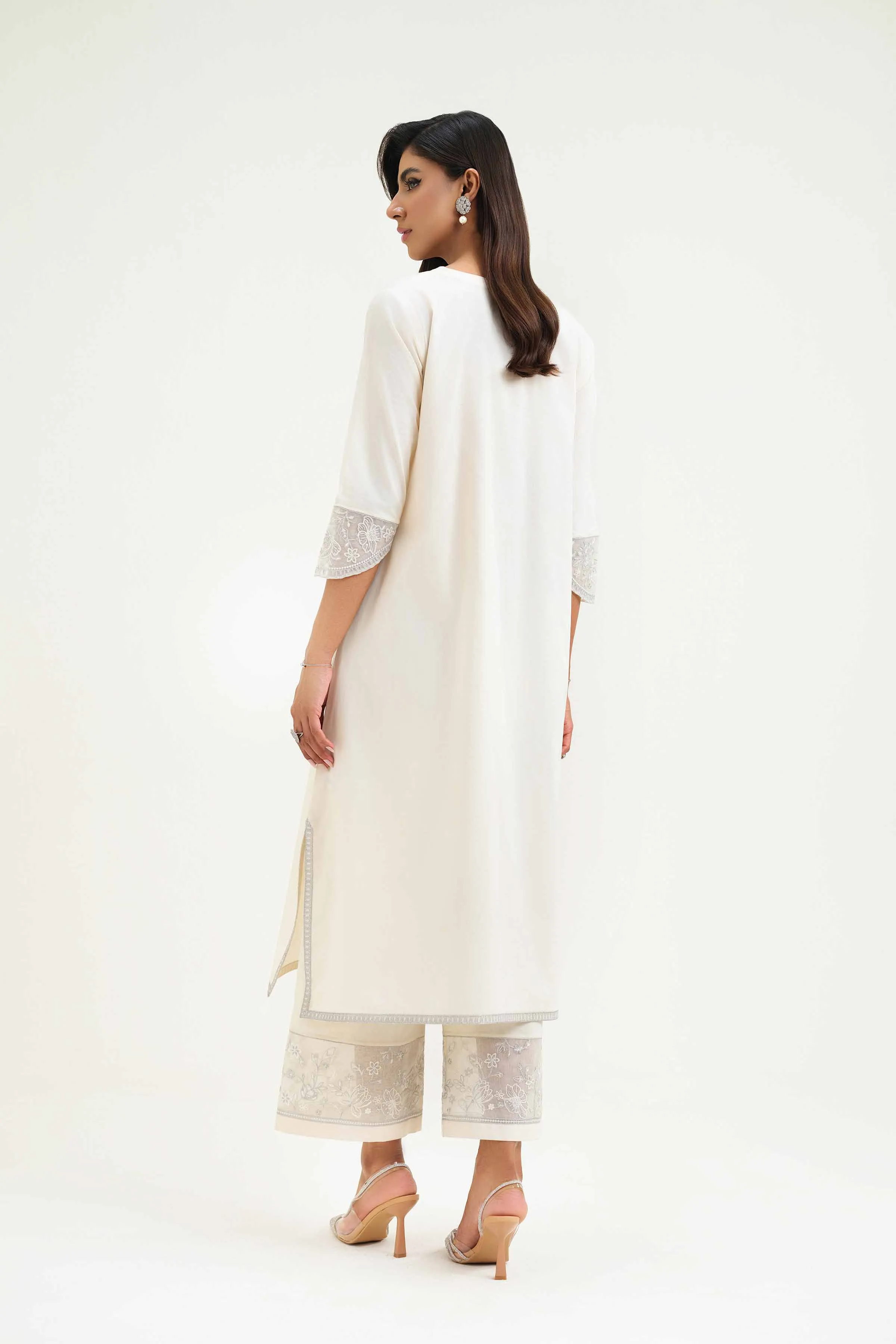 2 Piece - Embroidered Suit - KFS25-22