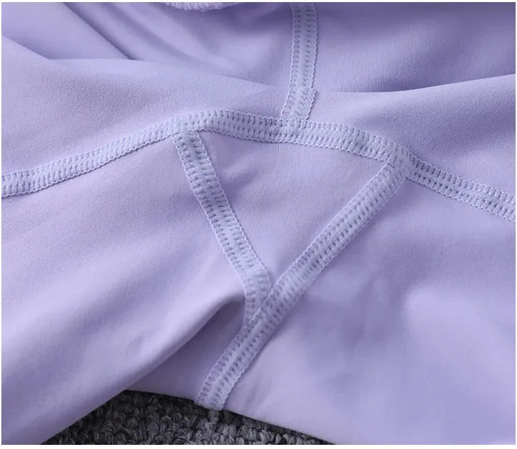 2024 New Best-Selling Pleated Nylon Spandex High Waisted Pocket Skirt With Anti Glare A-Line Sports Tennis Skirt