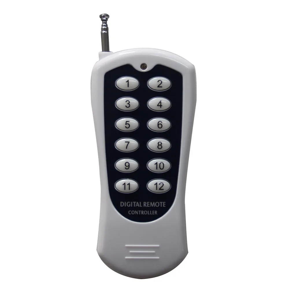 500M Remote Control 6 Receivers Radio System With 2 Channels AC Power Output (Model 0020730)