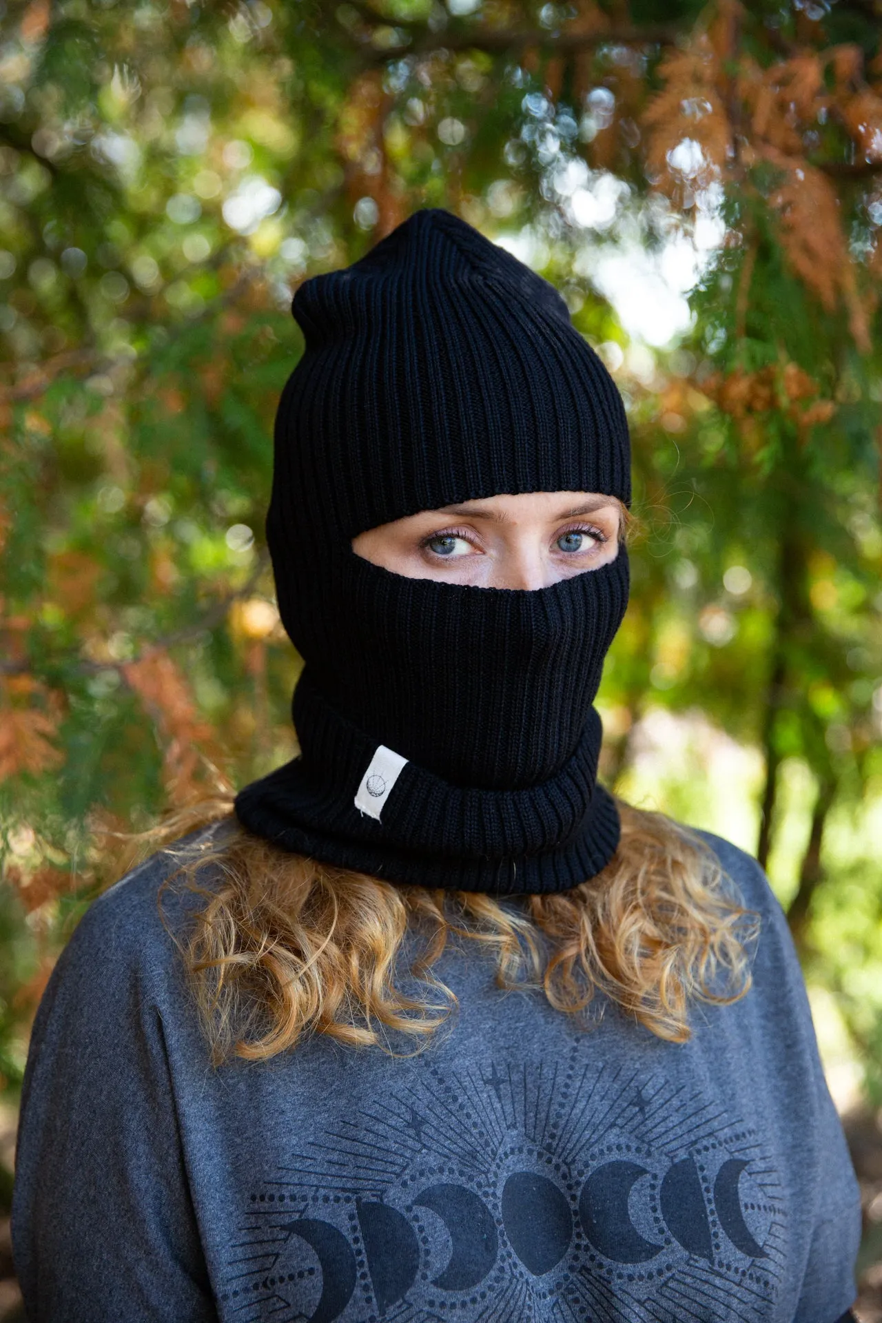 Balaclava Beanie - Black