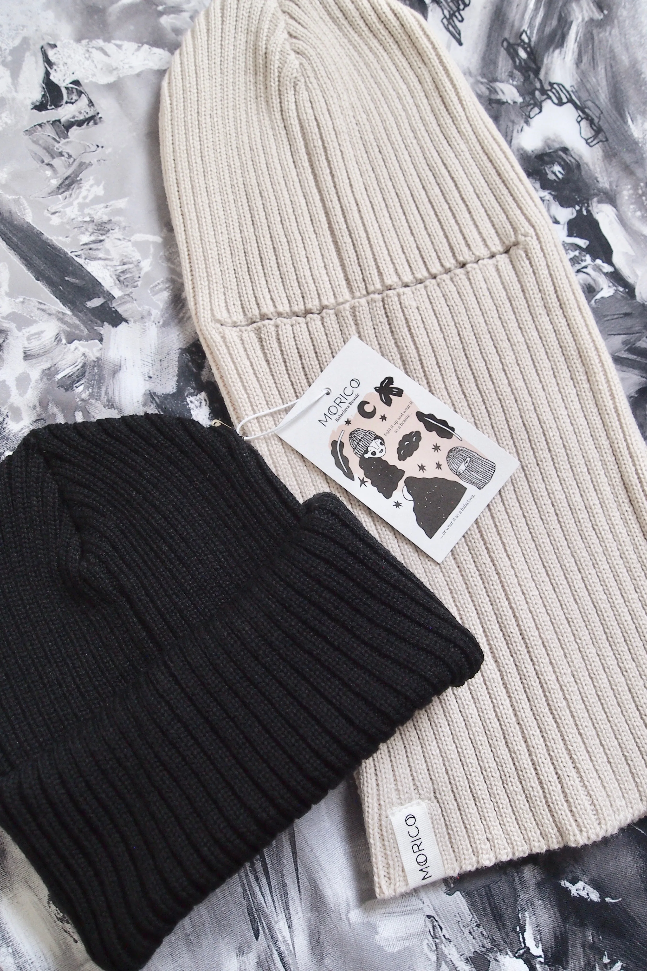 Balaclava Beanie - Black