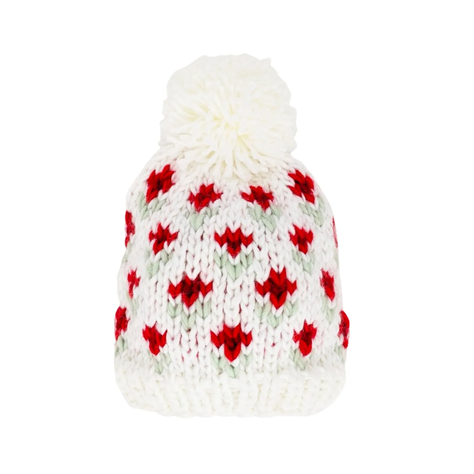 Bitty Blooms Knit Hat by Huggalugs