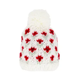 Bitty Blooms Knit Hat by Huggalugs