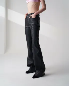 Black Leather Trousers