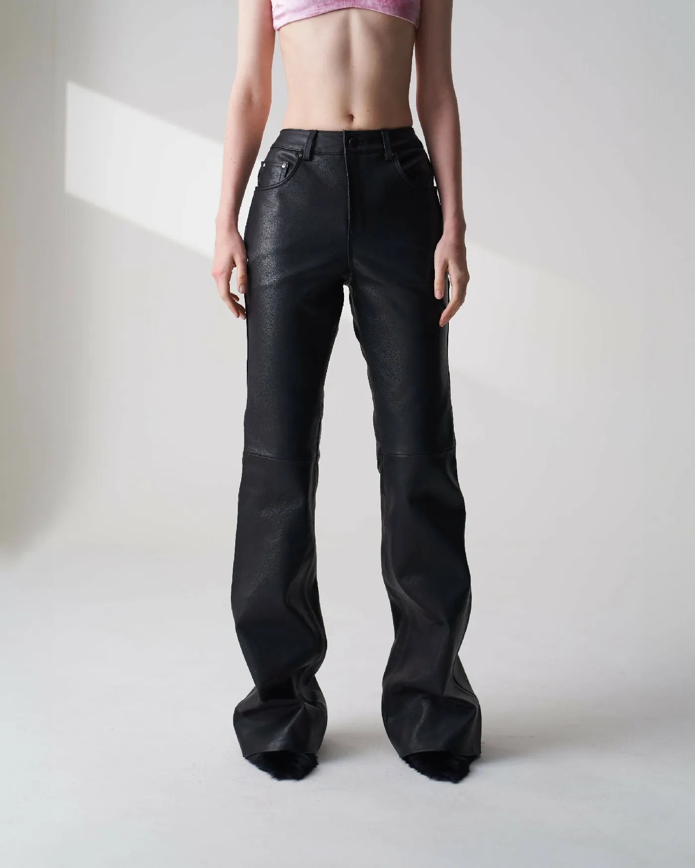 Black Leather Trousers
