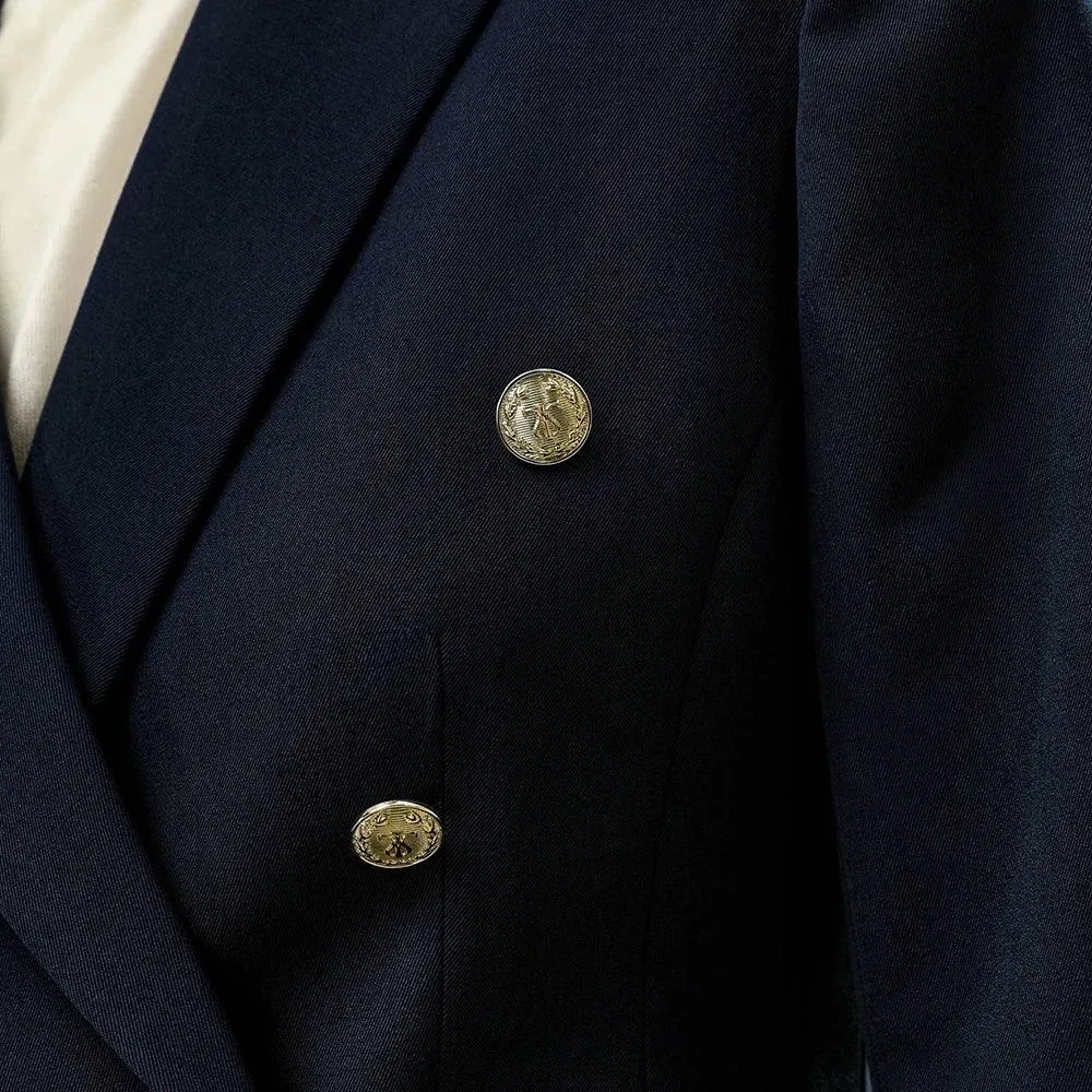Blazer Transpassado com Botões
