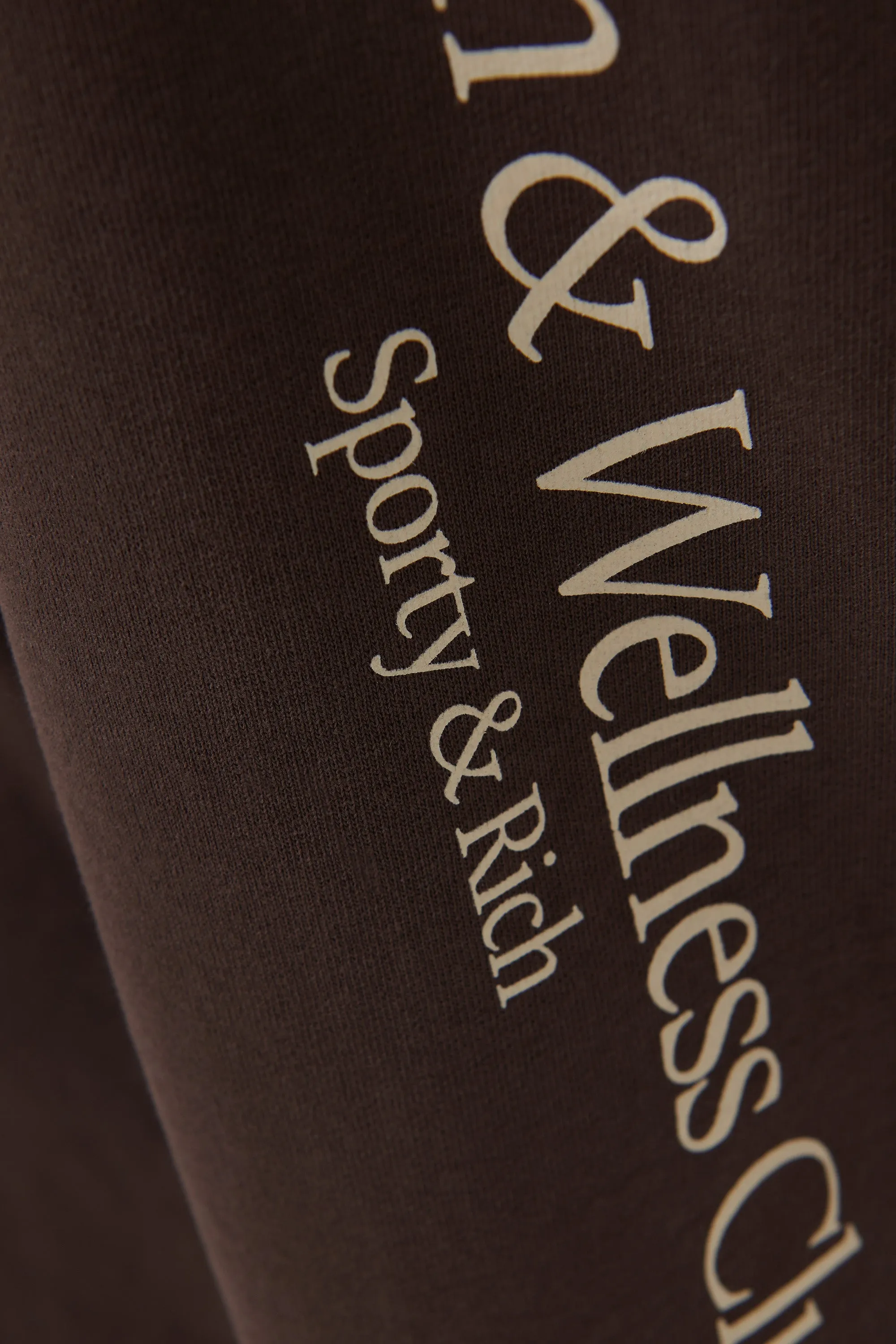 Brown H&W Crest Sweatpant