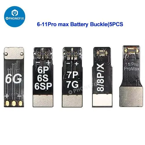 DC Power Connector Battery Terminal Buckle for iPhone 8 XS 13Pro Max