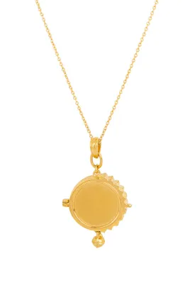 Ginza Sepia Locket Necklace