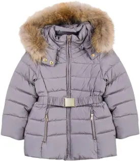 Girls Beige Coat