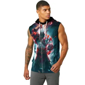 God Of War Sleeveless Pullover & Zip Hoodie