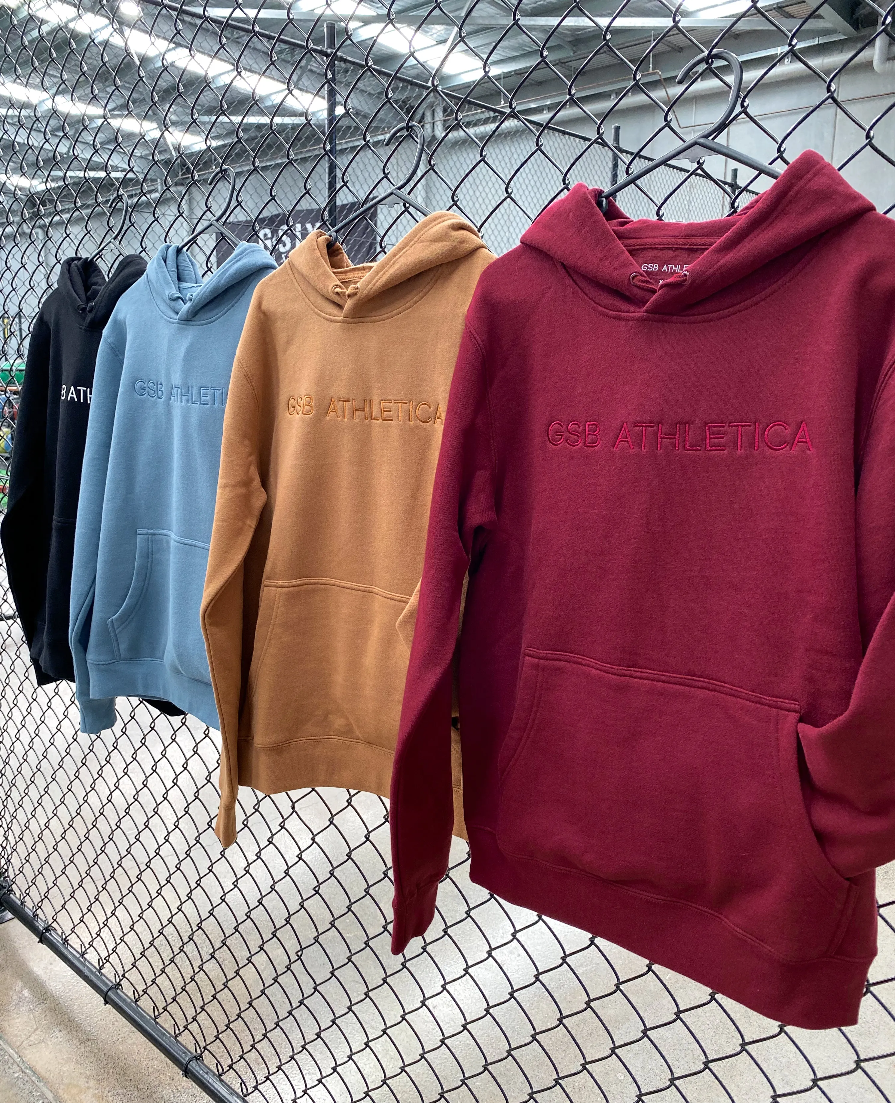GSB Premium Hoodie - Black and White
