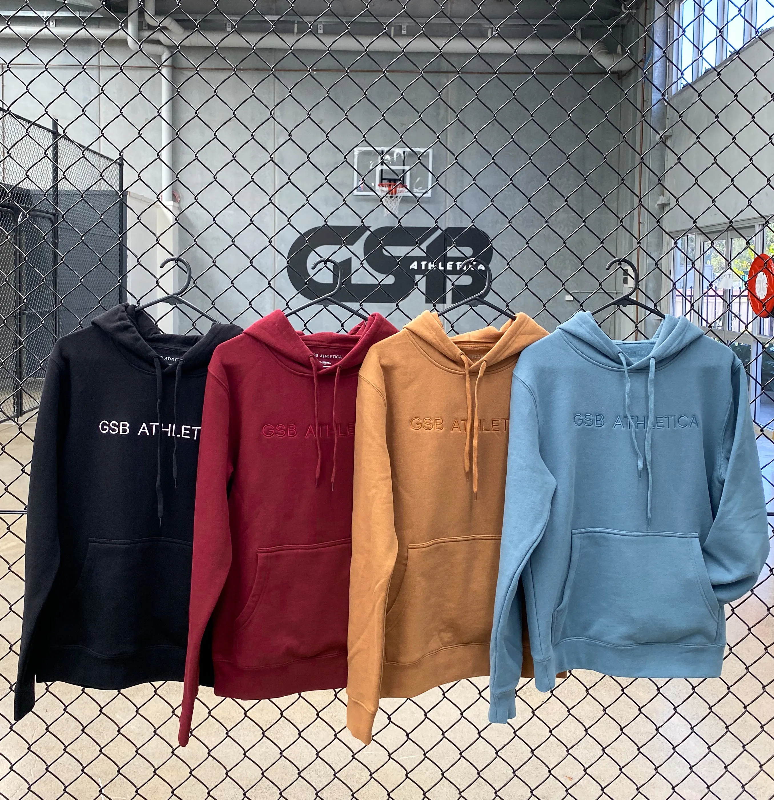 GSB Premium Hoodie - Black and White