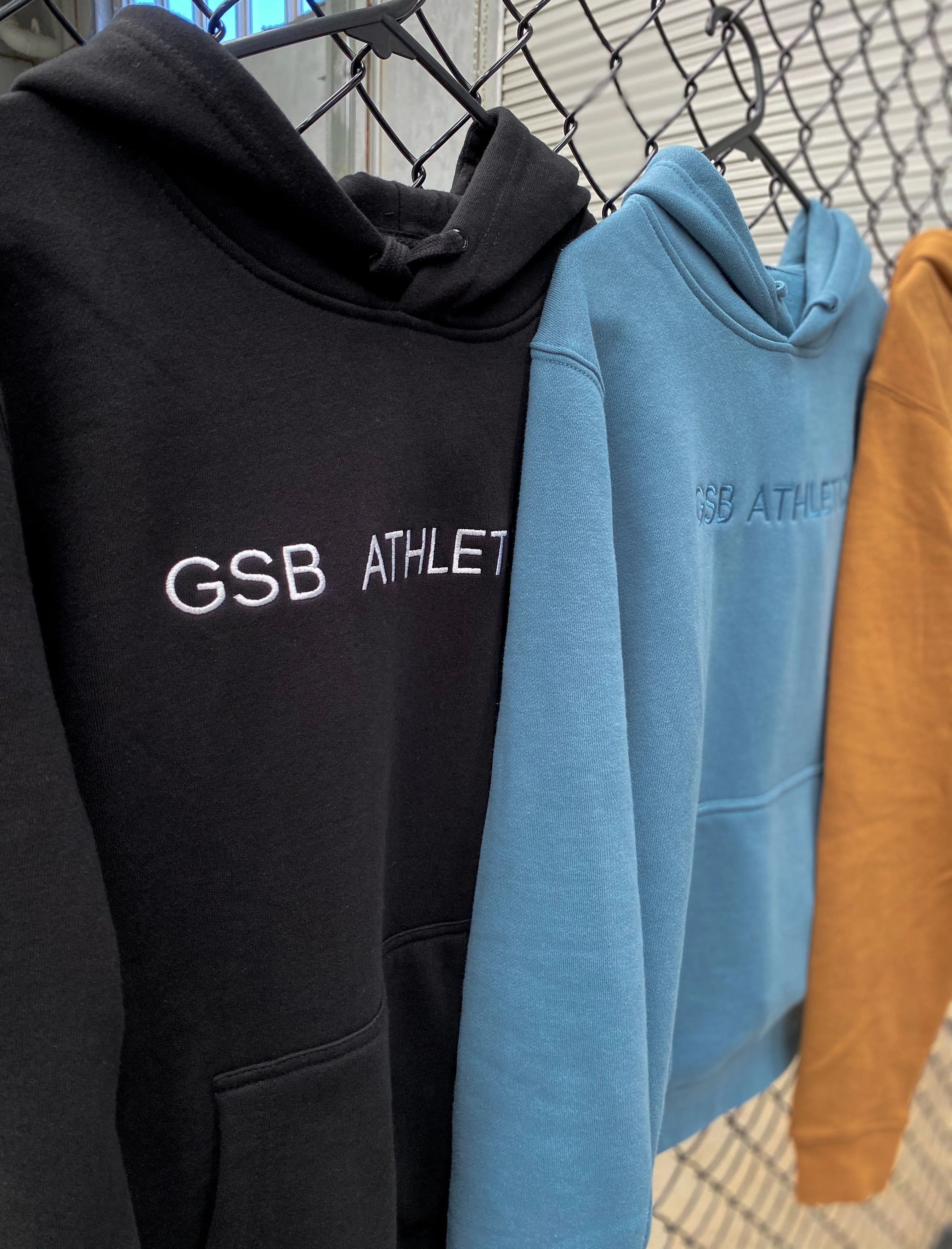 GSB Premium Hoodie - Black and White