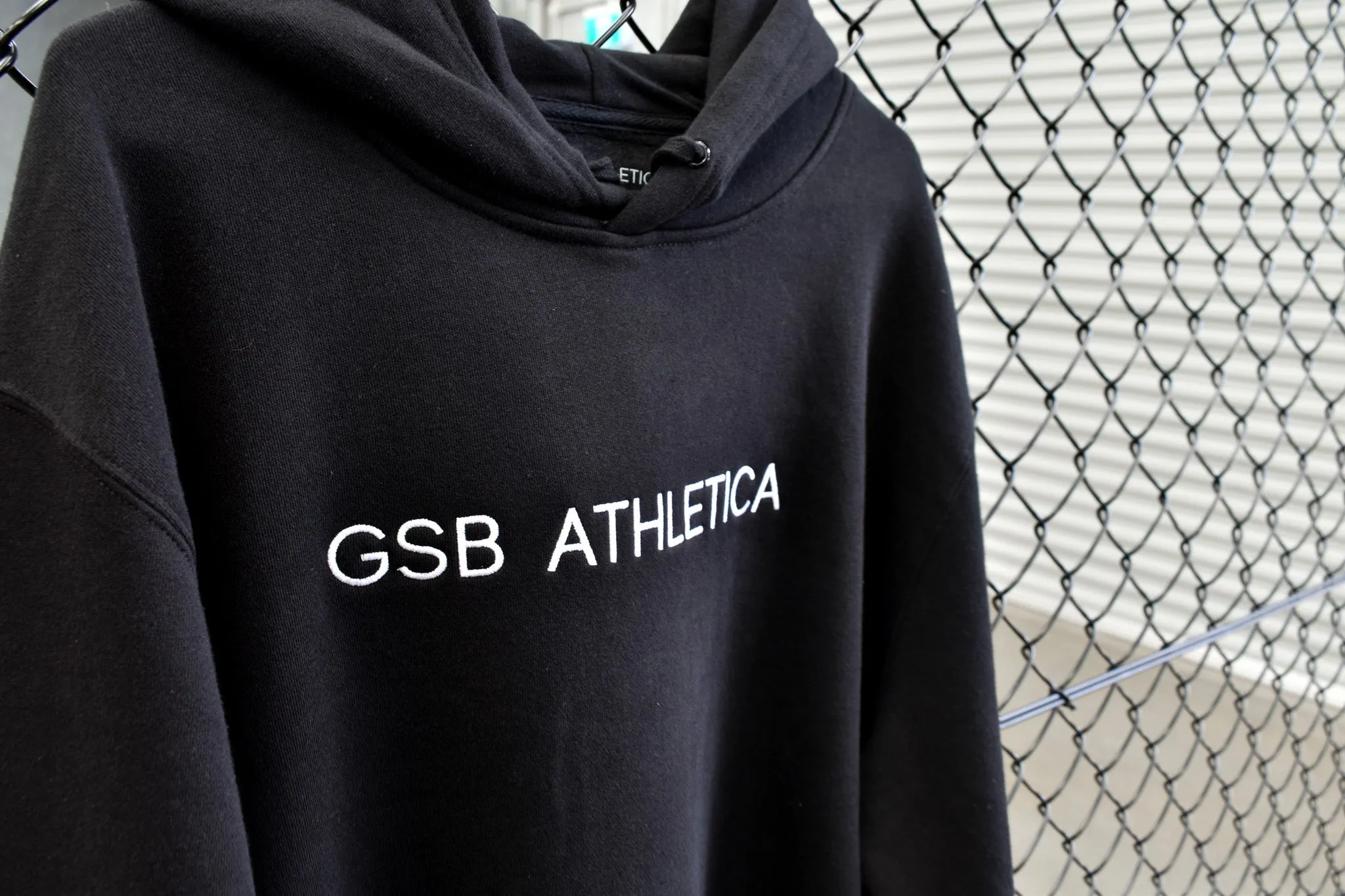 GSB Premium Hoodie - Black and White