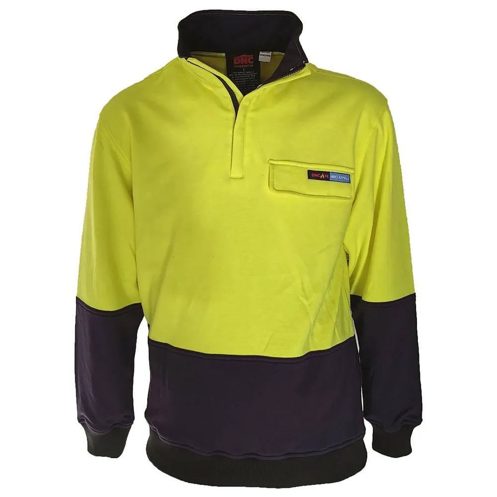 Hi Vis 1/2 Zip Jumper