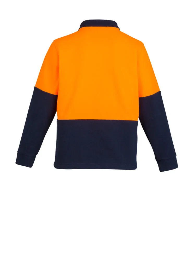Hi Vis Half Zip Polar Fleece Jumper