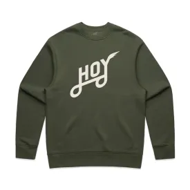 Hoy Classics Crew Neck Sweater - Cactus