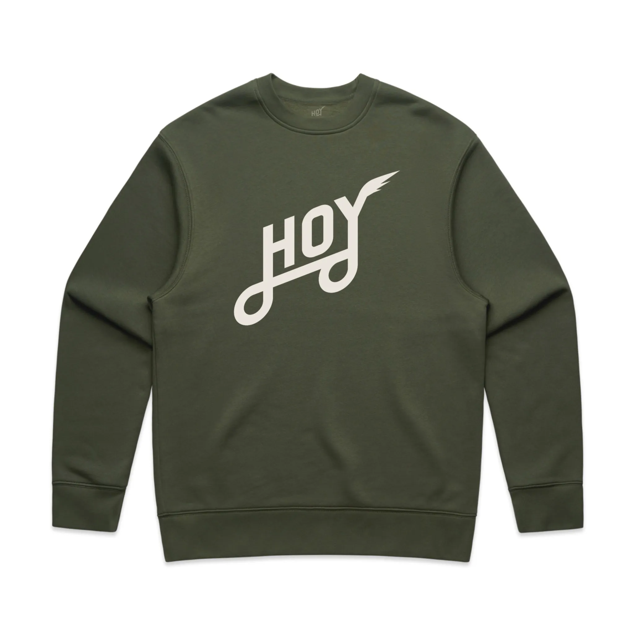 Hoy Classics Crew Neck Sweater - Cactus