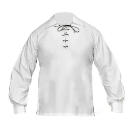 Jacobite Shirt White Ghillie Shirt