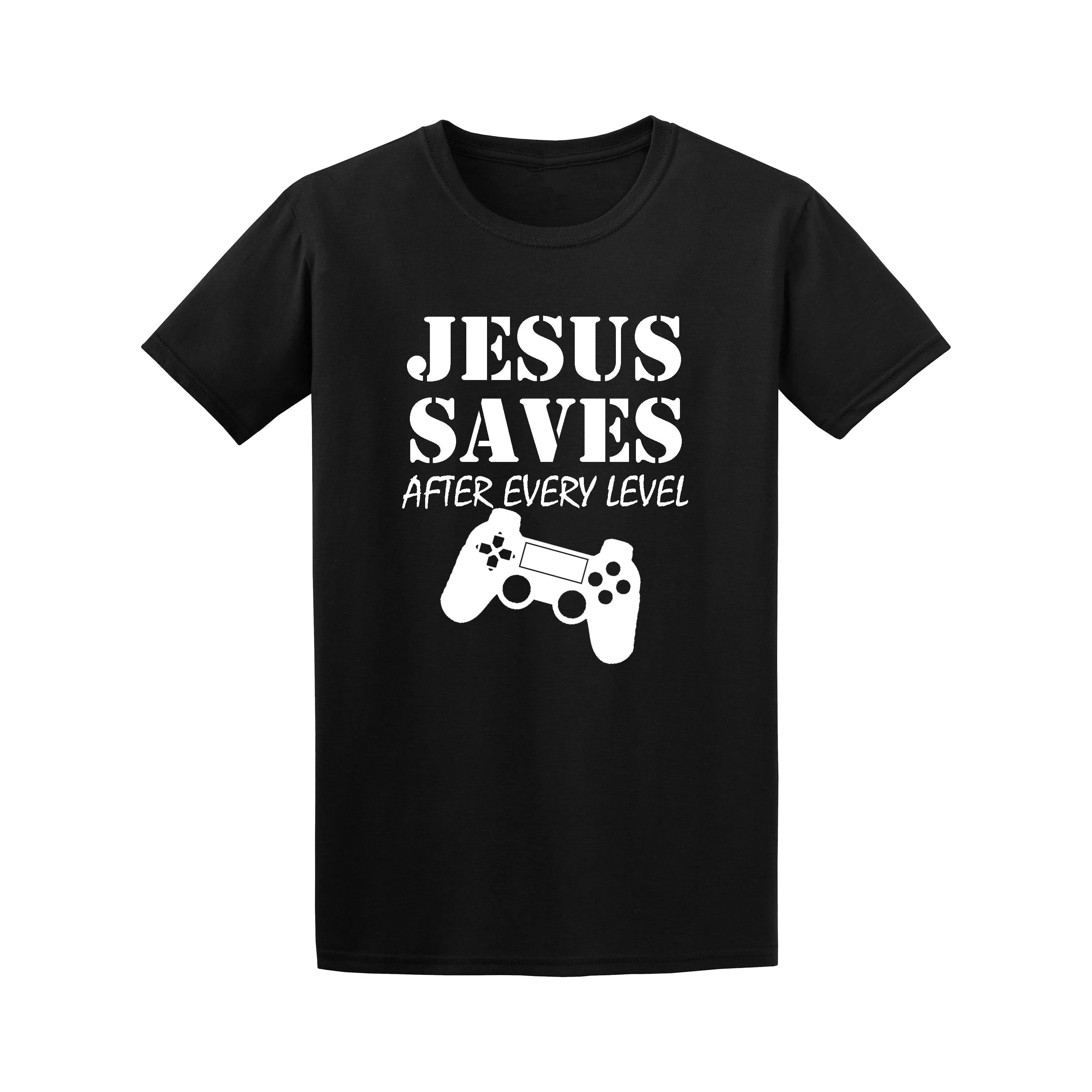 Jesus Saves Gamer Shirt