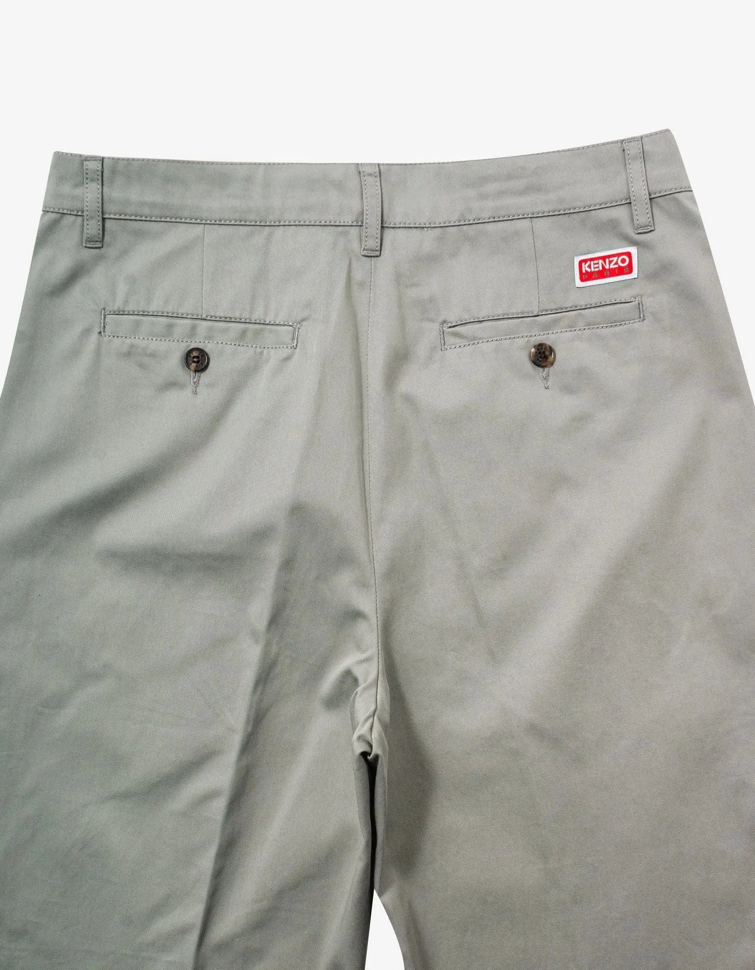 Kenzo Grey Chino Trousers