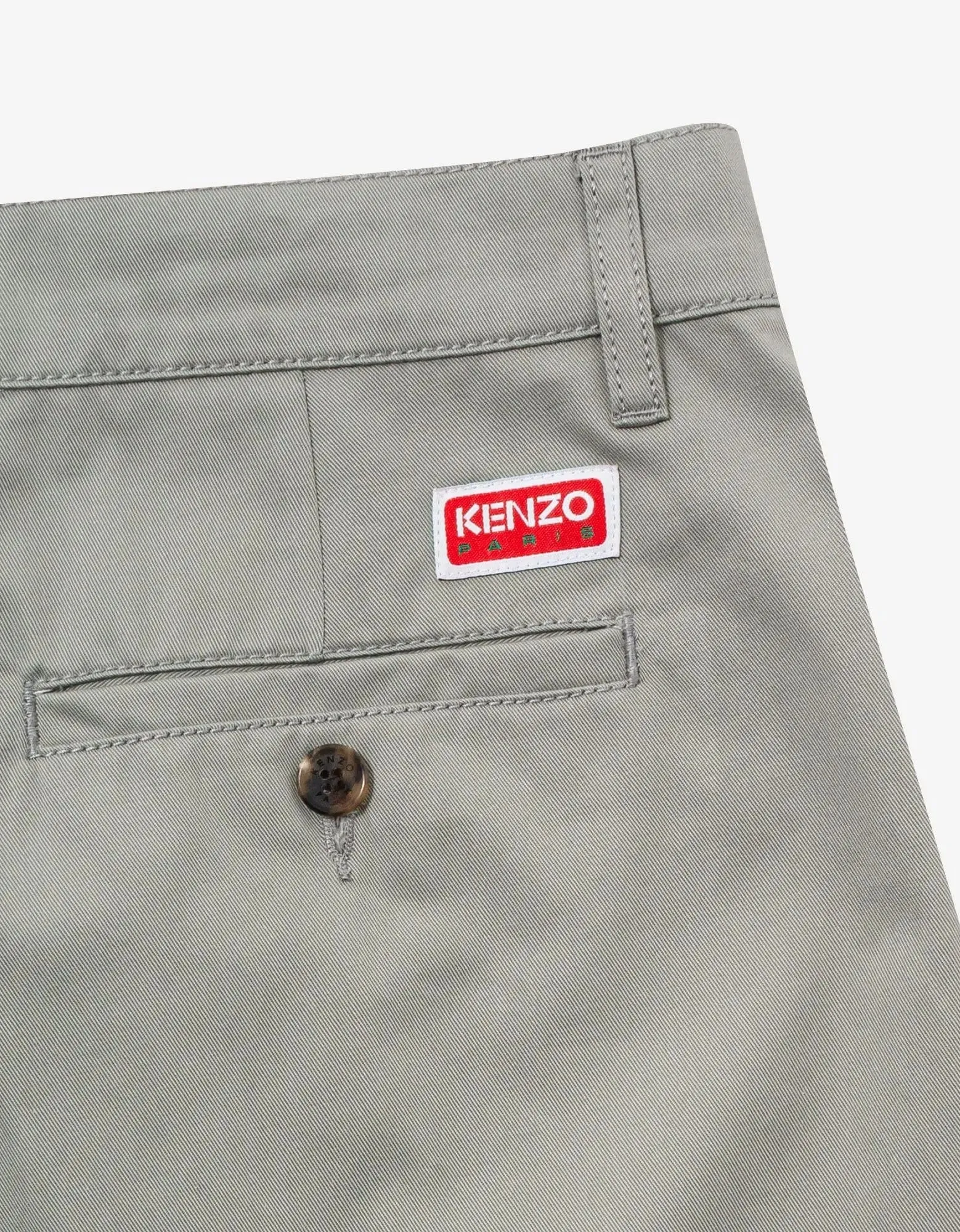 Kenzo Grey Chino Trousers