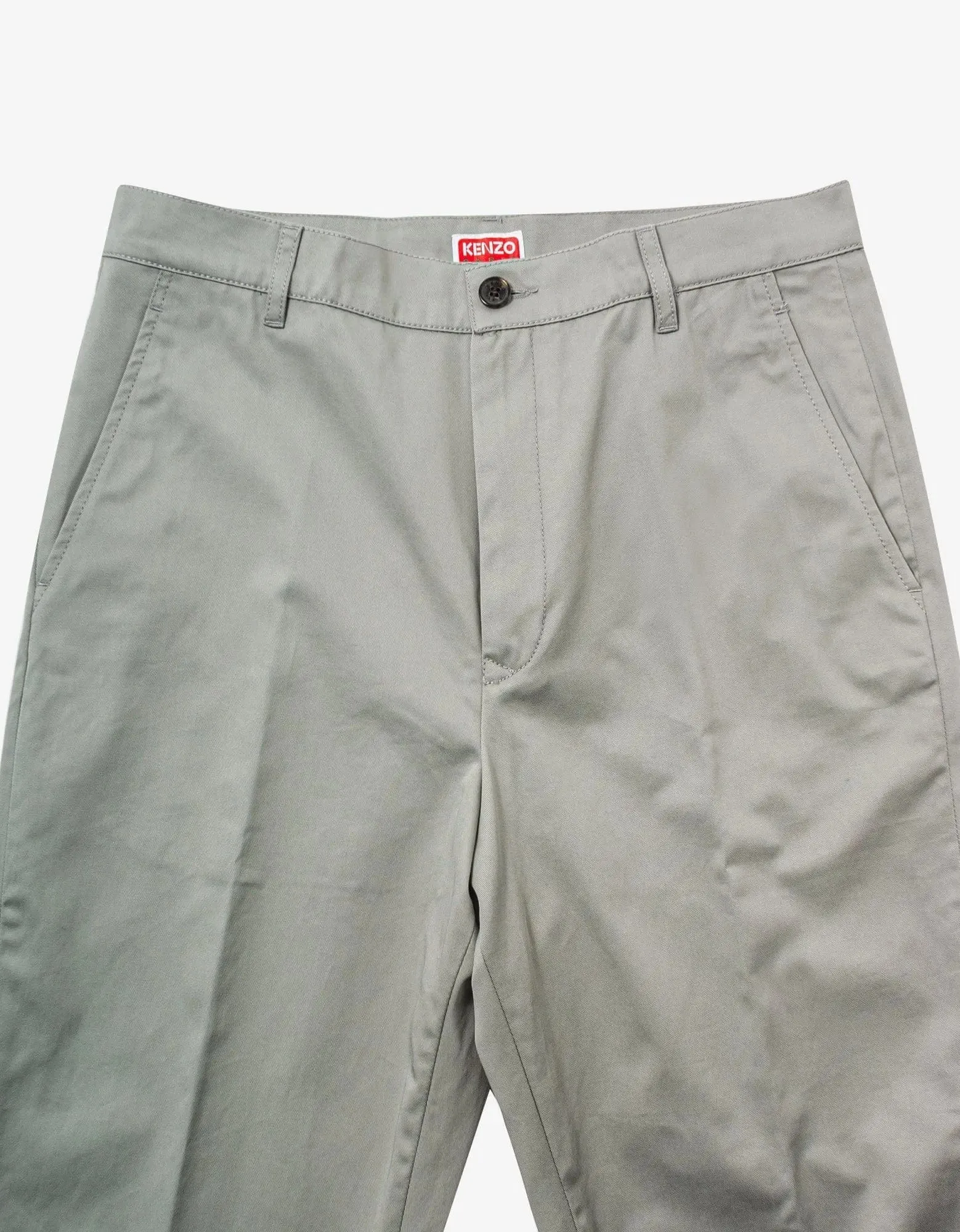 Kenzo Grey Chino Trousers