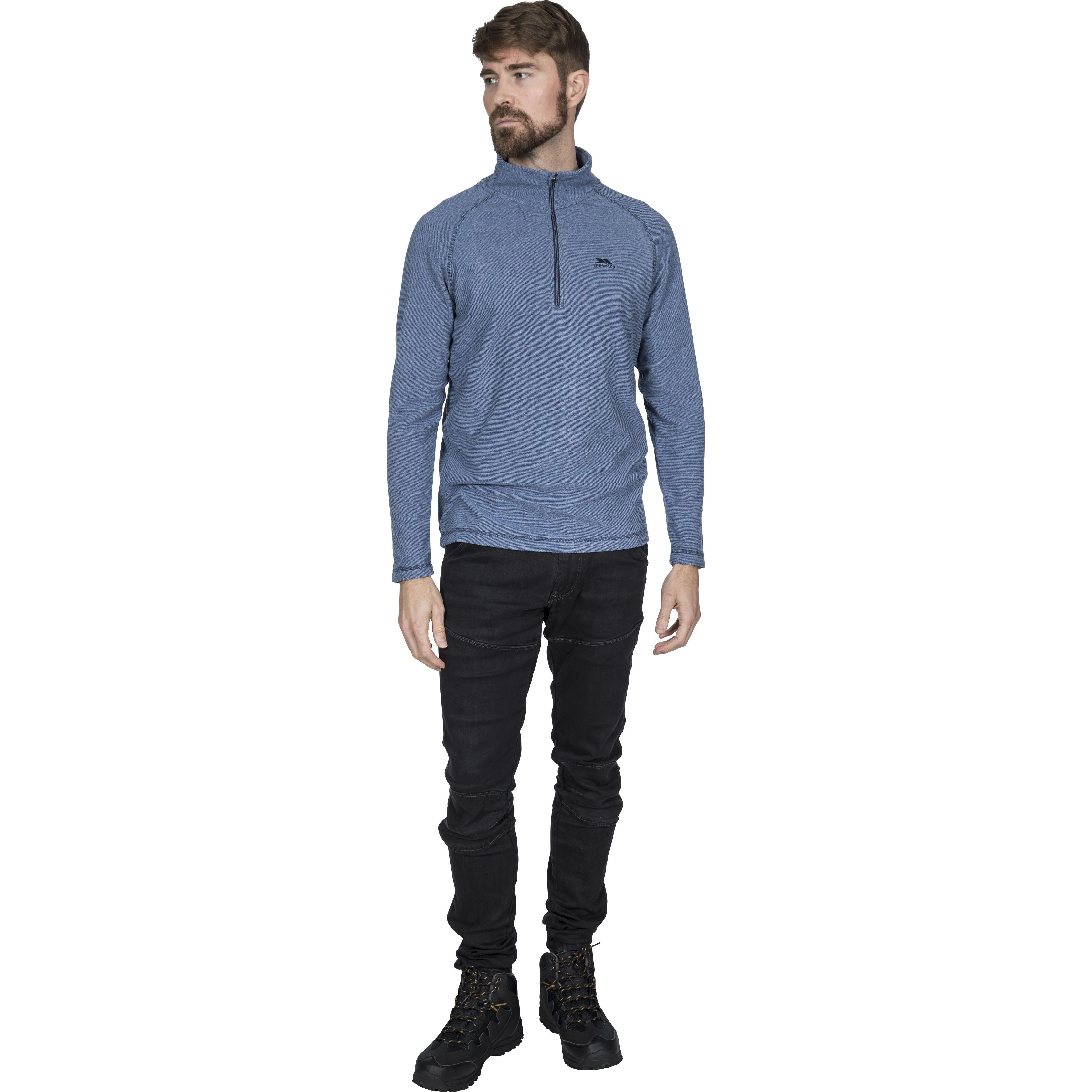 Keynote Men's Half Zip Fleece Jumper in Navy