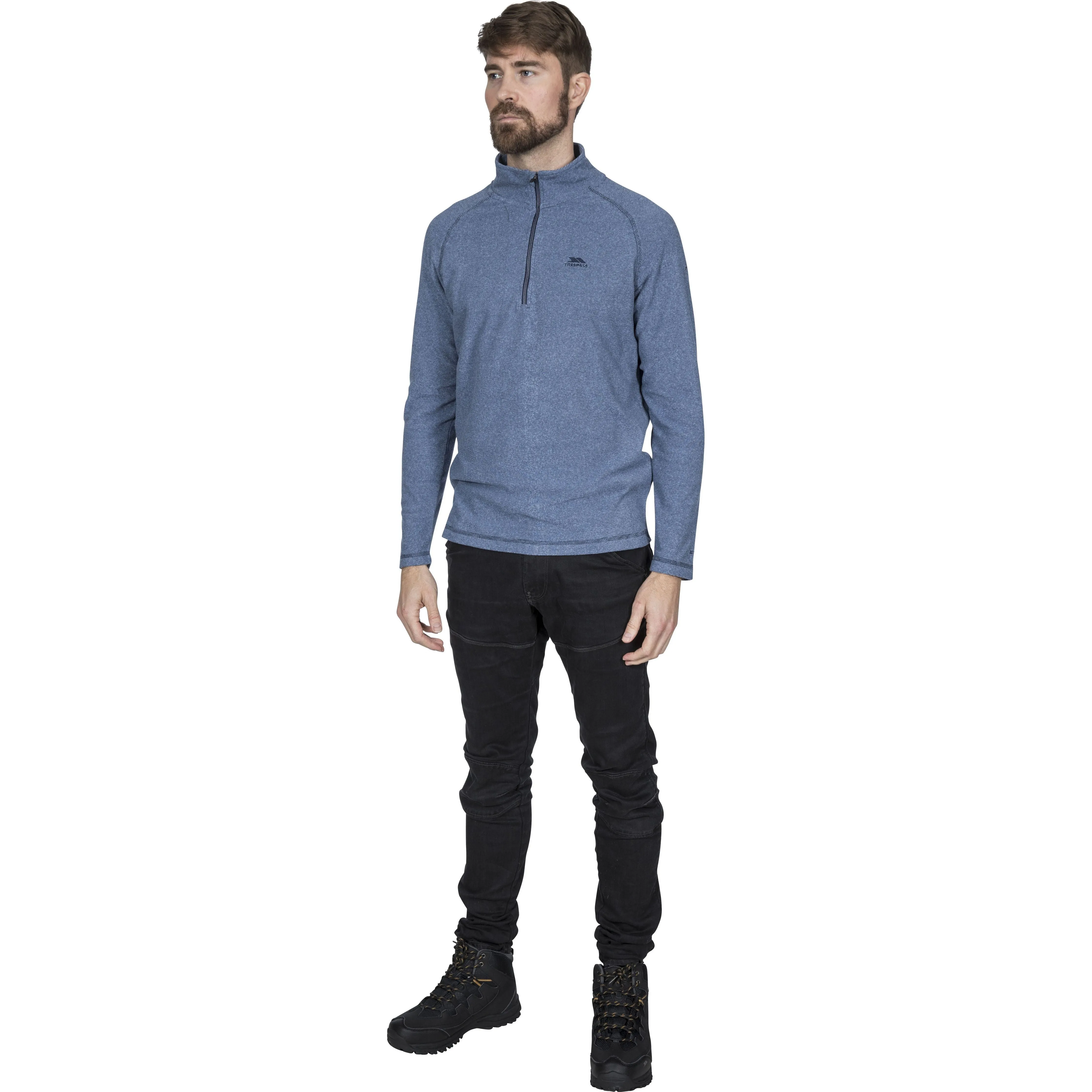 Keynote Men's Half Zip Fleece Jumper in Navy
