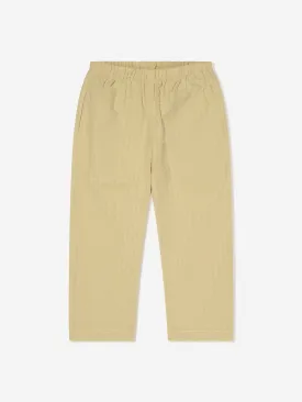 Konges Slojd Unisex Cotton Seersucker Trousers