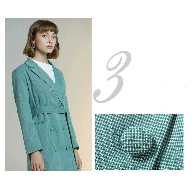 Luxury Light Mature Loose All-Around Plaid High-end Coat