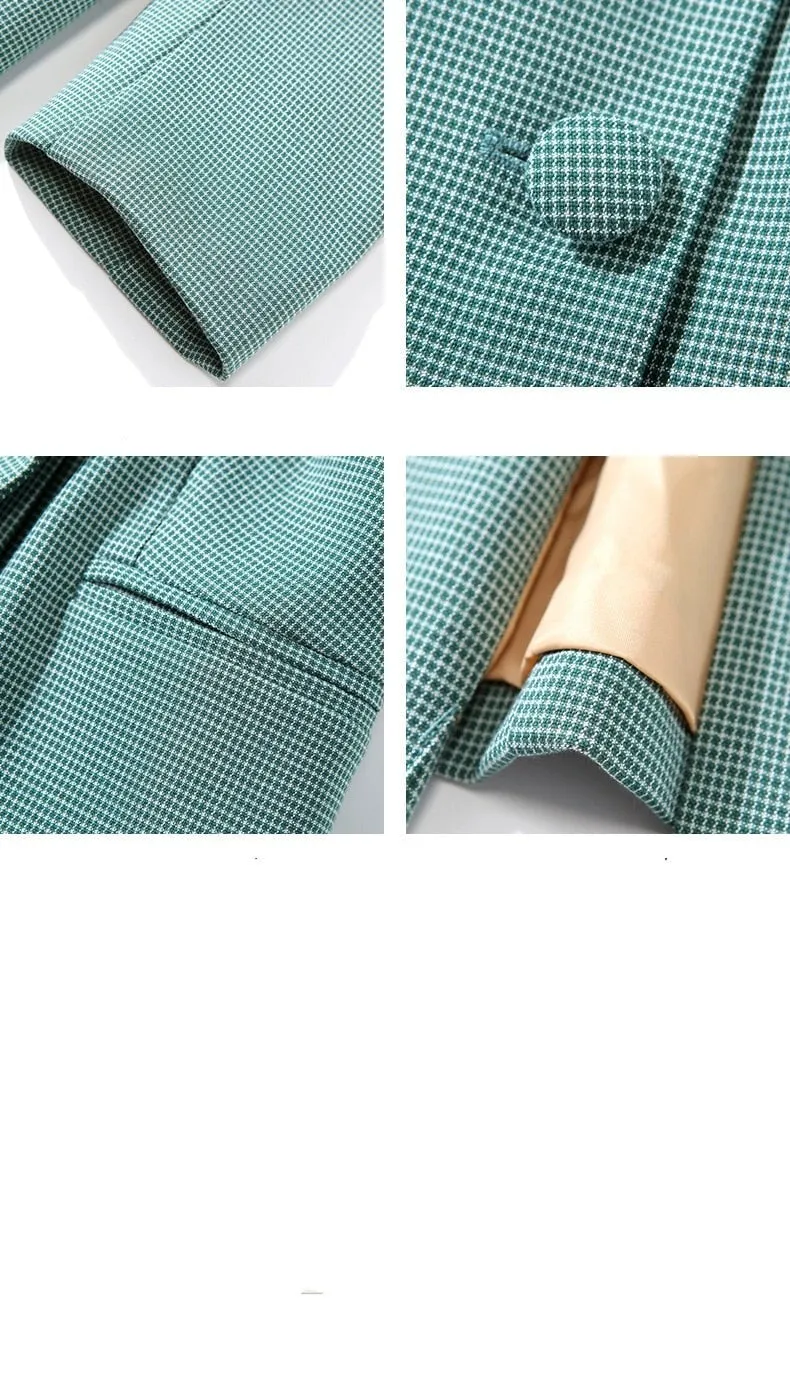 Luxury Light Mature Loose All-Around Plaid High-end Coat