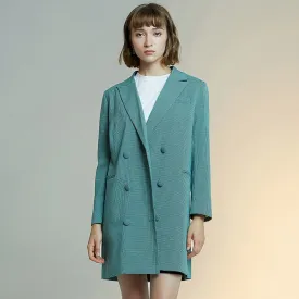 Luxury Light Mature Loose All-Around Plaid High-end Coat