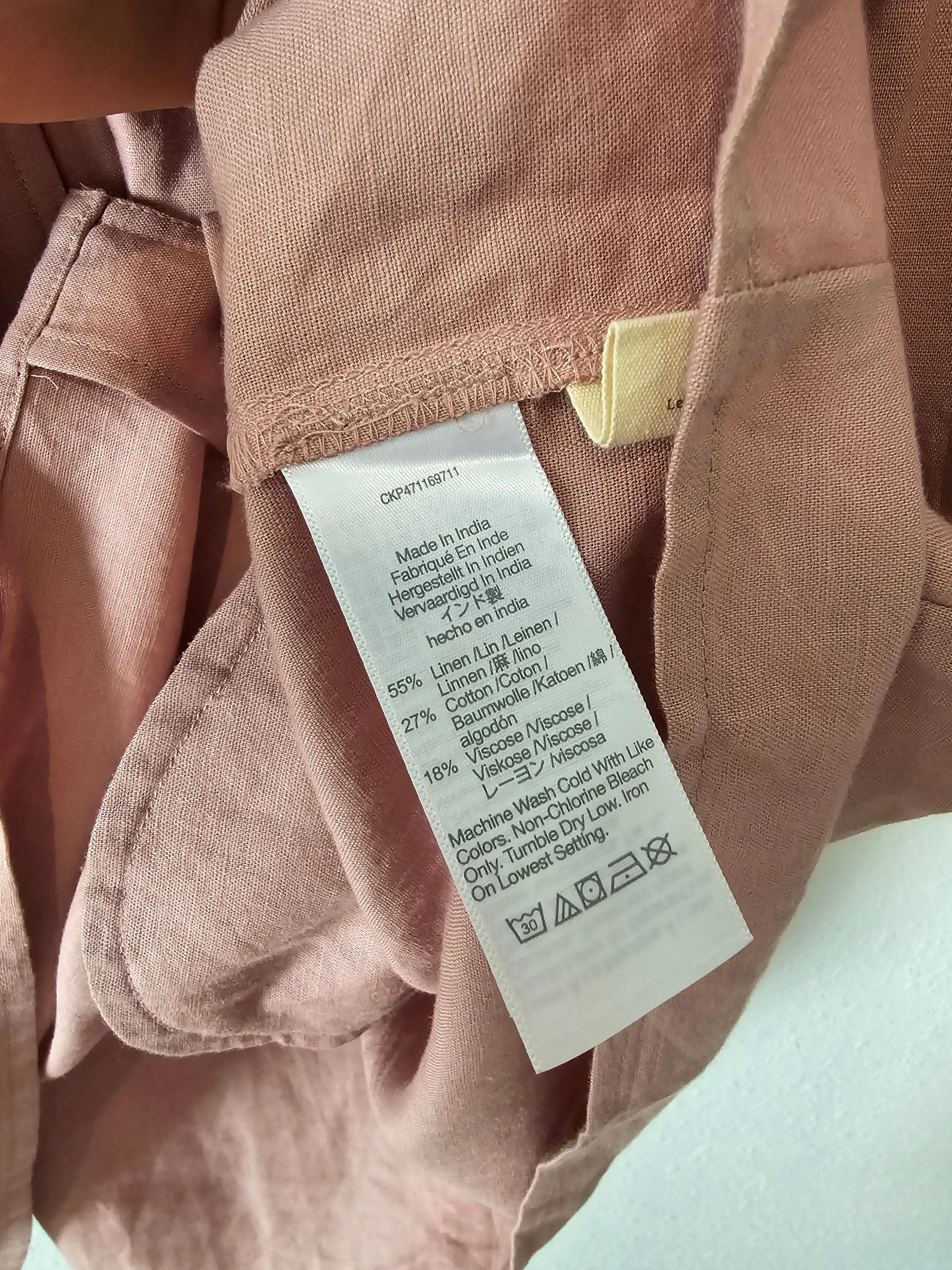 Madewell Linen Babydoll Dress (S)
