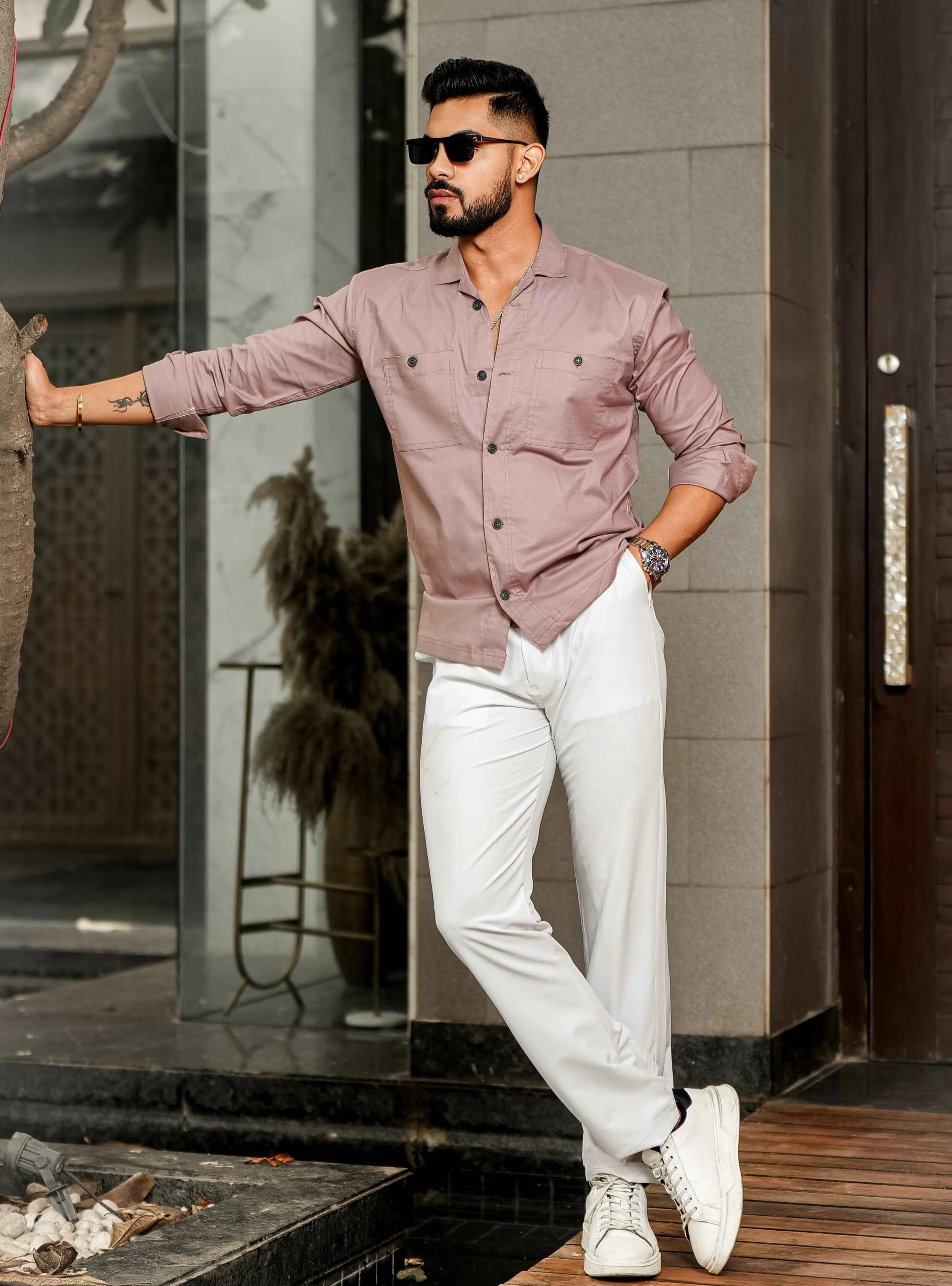 Magento Oxford Cotton Over Shirt
