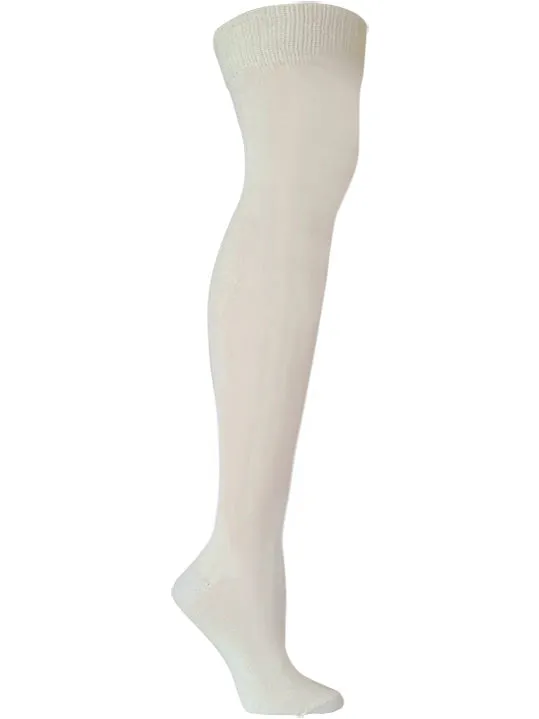 Milk Over-the Knee Socks