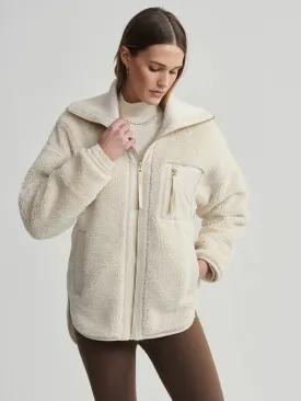 Myla Zip Through Jacket - Sandshell