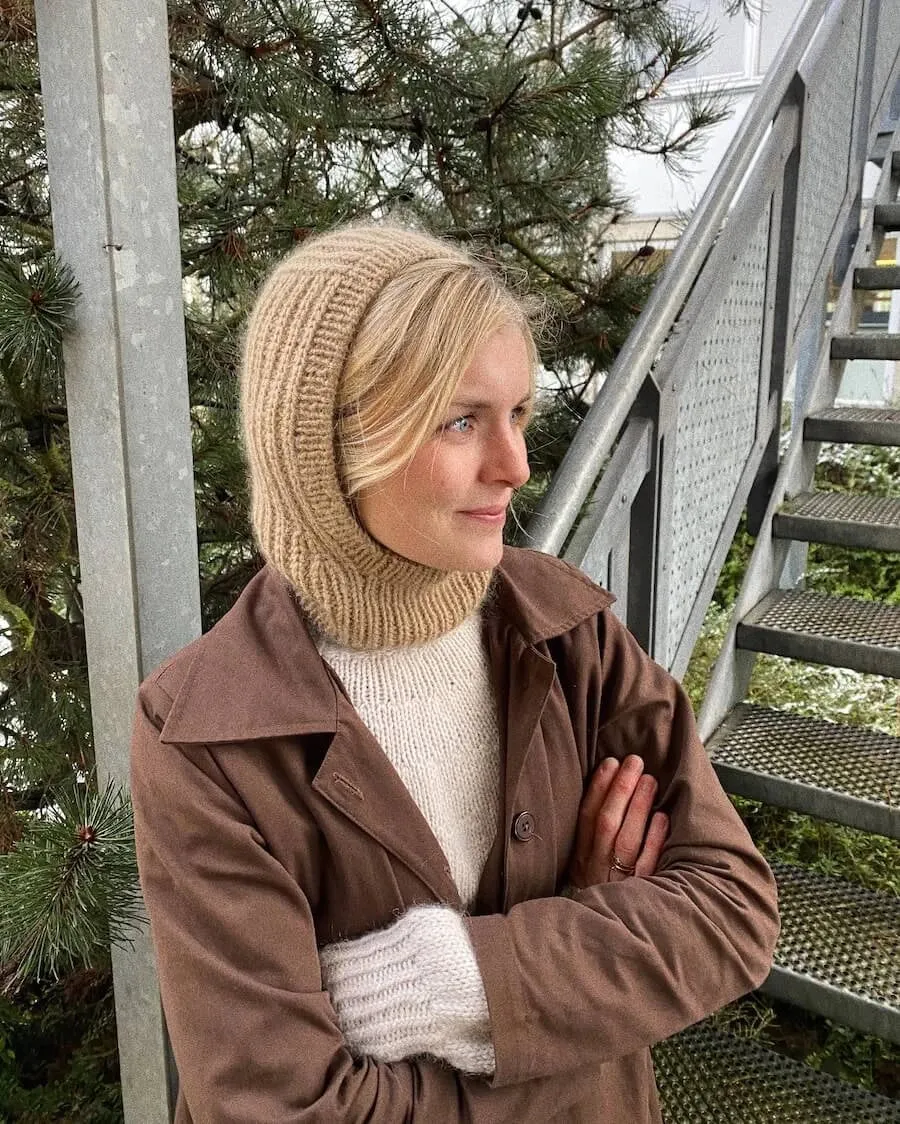 November Balaclava by PetiteKnit, in English