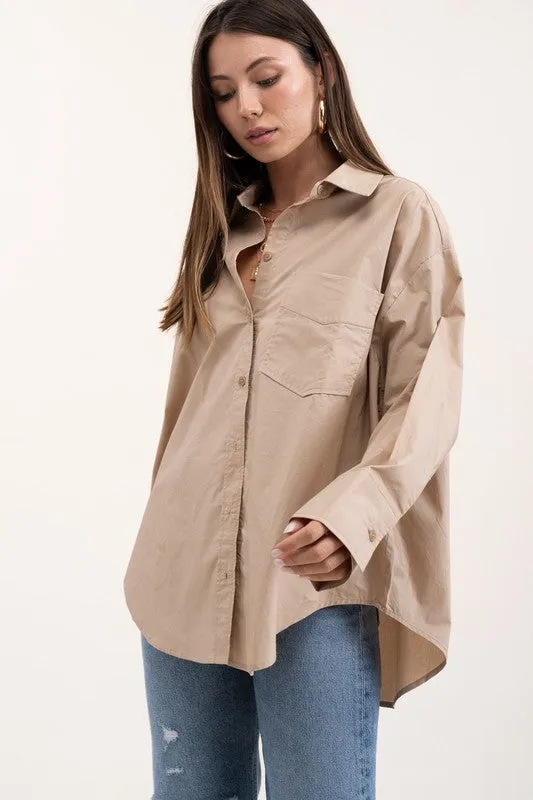 Off-Duty Button Down Shirt