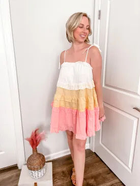 Ombre Sunset Dress