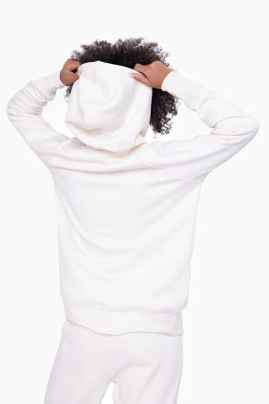 Oversized Hoodie Pullover(Pearl)