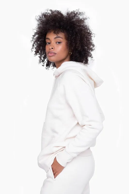 Oversized Hoodie Pullover(Pearl)