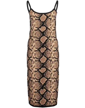 Python Slip Dress