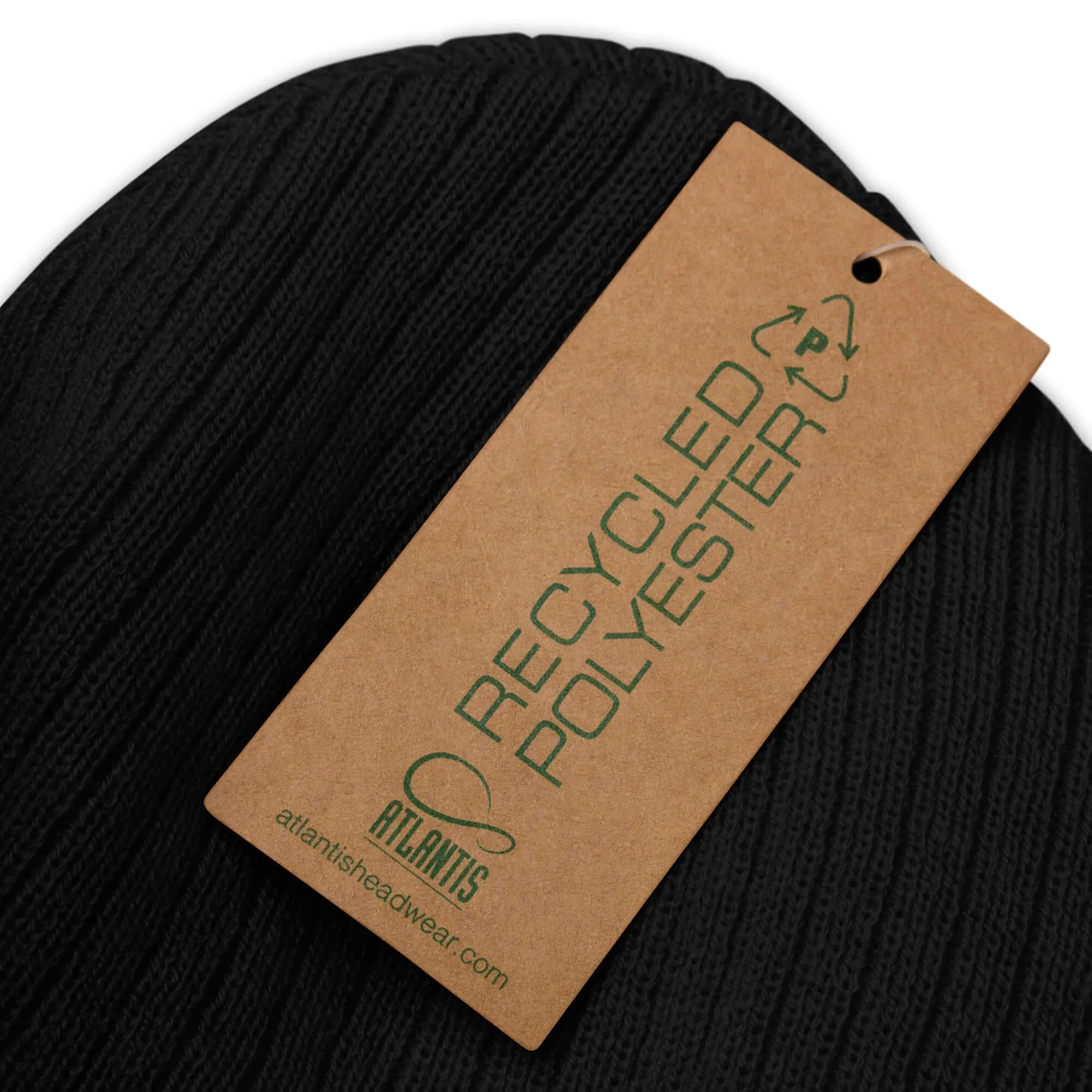 "Gorilla Boss Mindset" Ribbed knit beanie (Color options available)