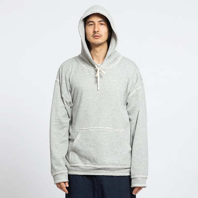 Raw Edge Big Game Hoodie - Heather Grey