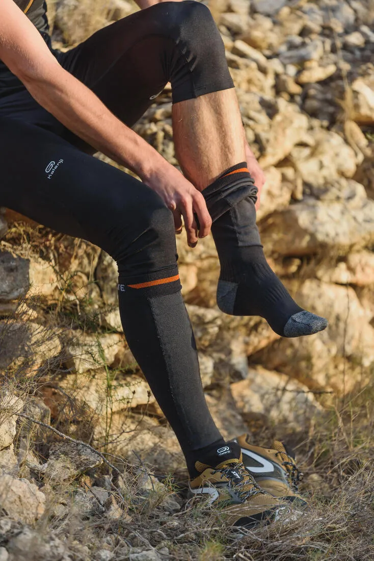 Reinforced Long Orienteering Socks - Black