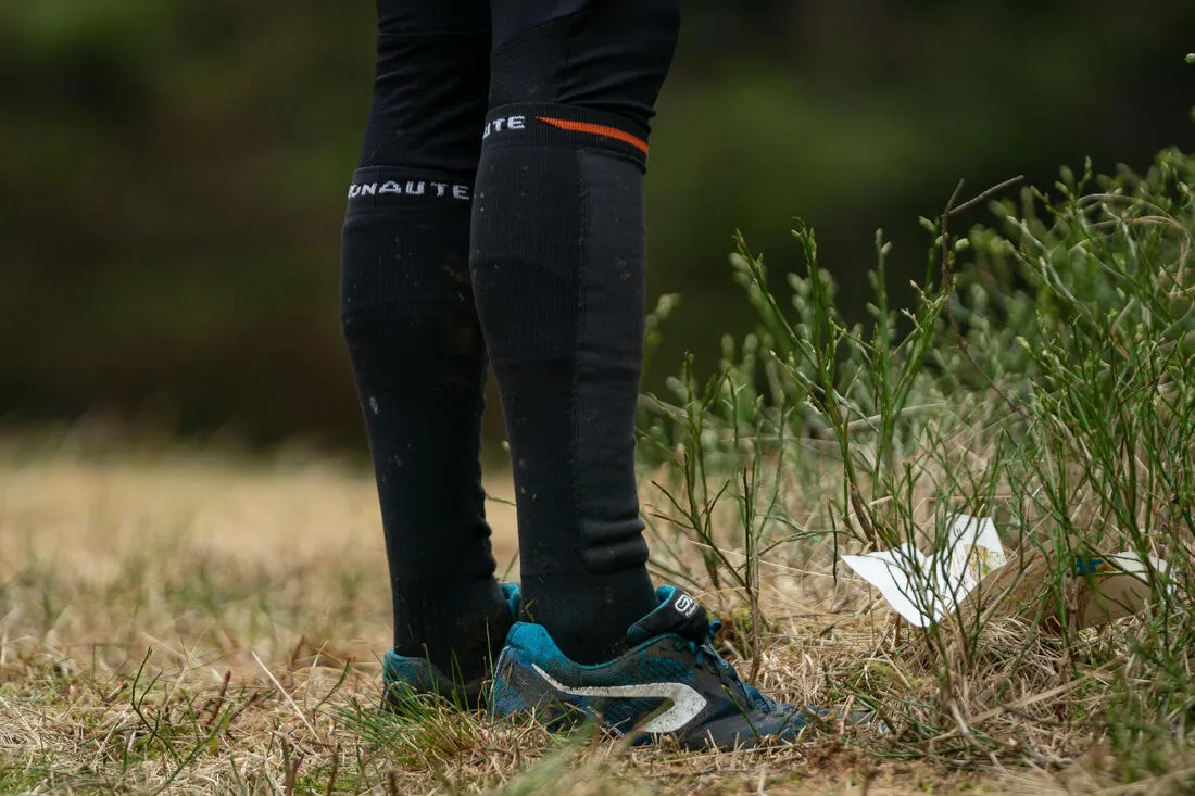 Reinforced Long Orienteering Socks - Black