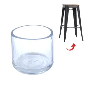 Round Silicone Chair Cap - Outdoor Furniture Leg Protection