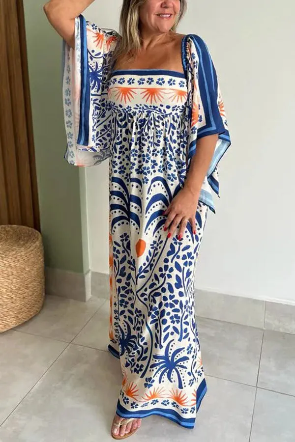 Serena Boho-Chic Floral Maxi Dress